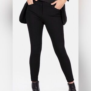 Express Mid Rise Knit Skinny Stretch Pant